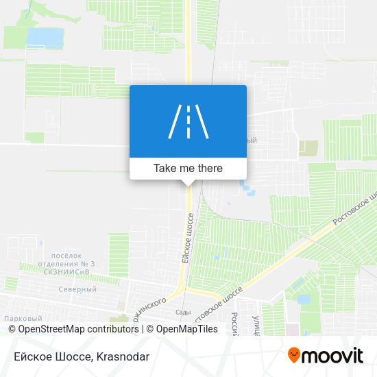 Ейское Шоссе map