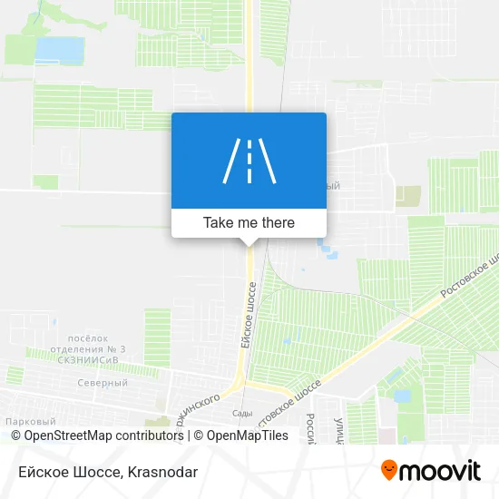 Ейское Шоссе map