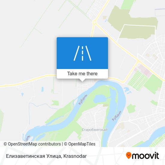 Елизаветинская Улица map