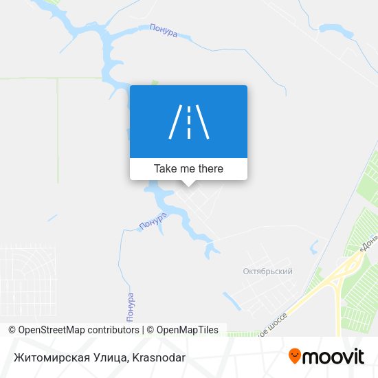Житомирская Улица map