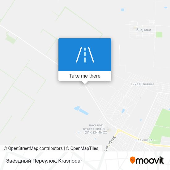 Звёздный Переулок map
