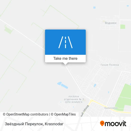 Звёздный Переулок map