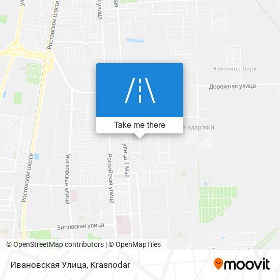 Ивановская Улица map