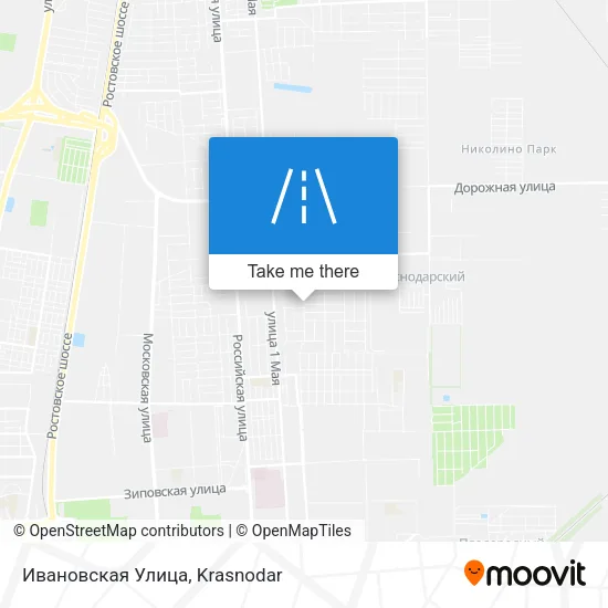 Ивановская Улица map