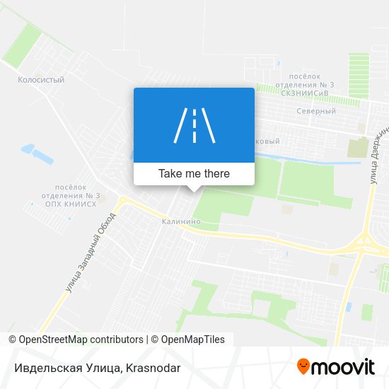 Ивдельская Улица map