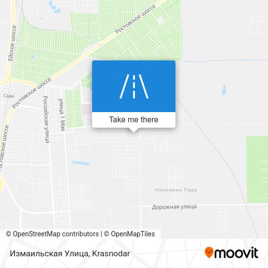 Измаильская Улица map