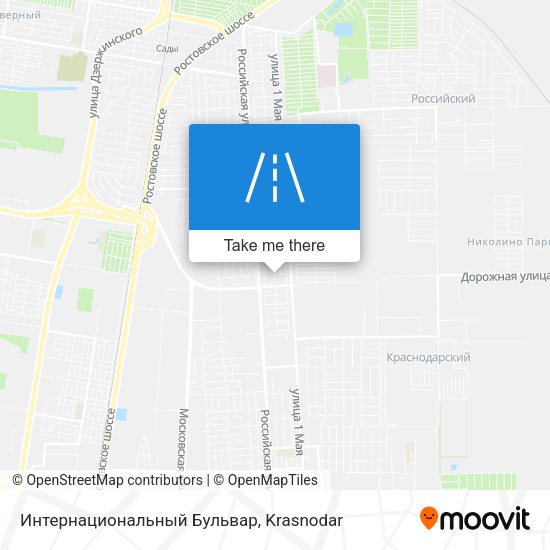 Интернациональный Бульвар map