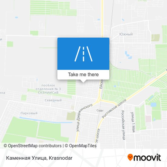 Каменная Улица map
