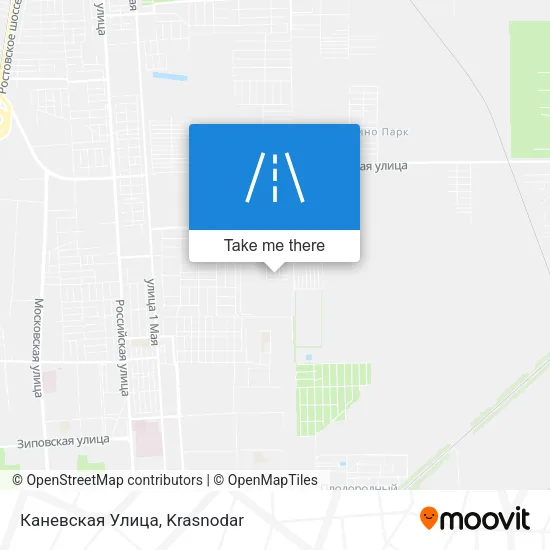 Каневская Улица map