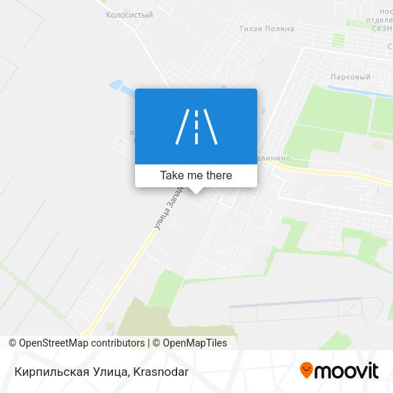 Кирпильская Улица map