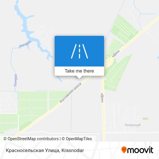 Красносельская Улица map