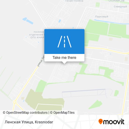 Ленская Улица map