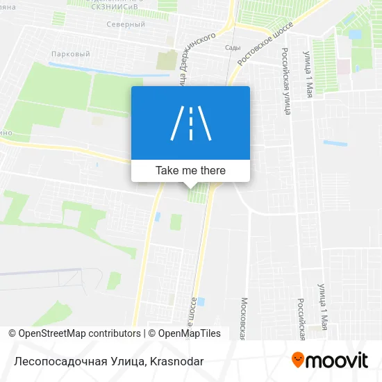 Лесопосадочная Улица map