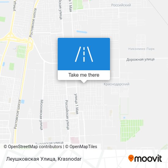 Леушковская Улица map