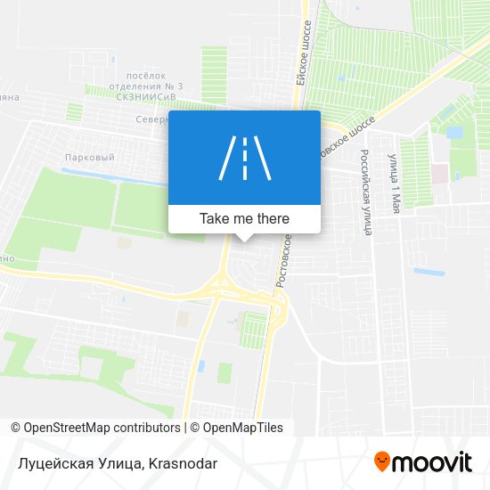 Луцейская Улица map