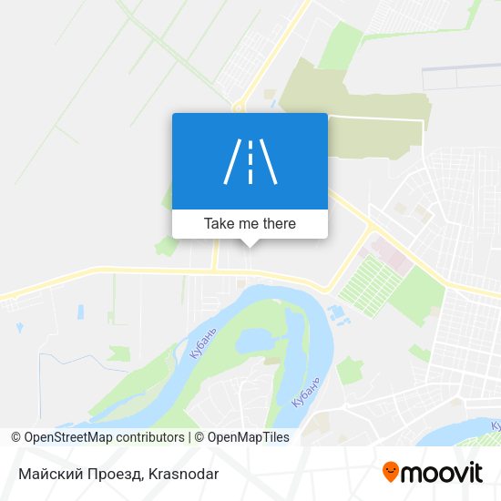 Майский Проезд map