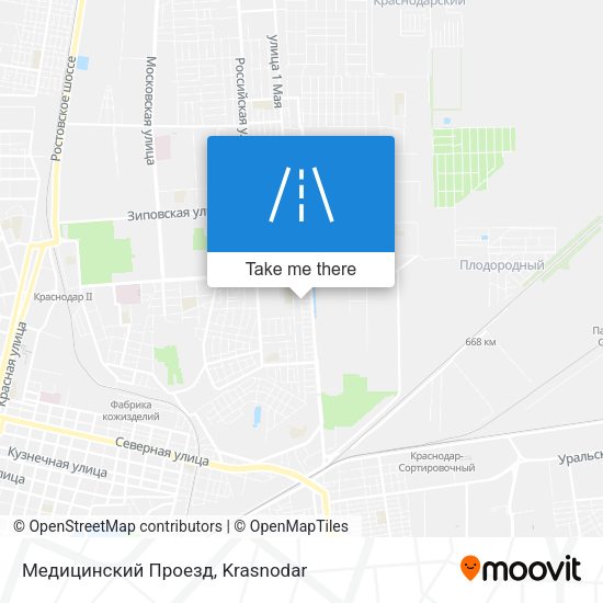 Медицинский Проезд map