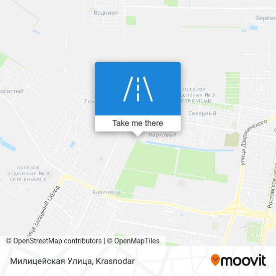 Милицейская Улица map