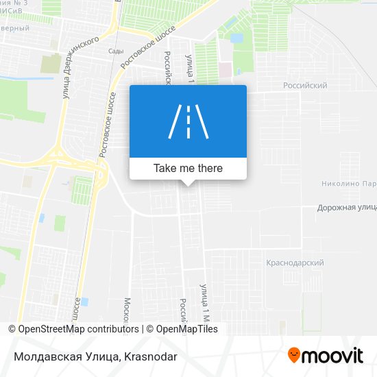 Молдавская Улица map
