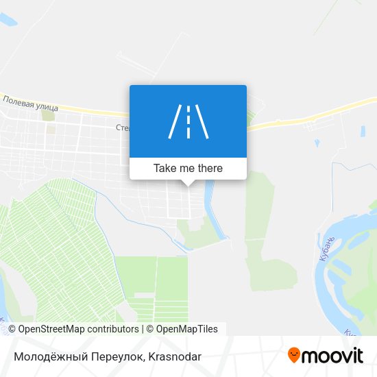 Молодёжный Переулок map