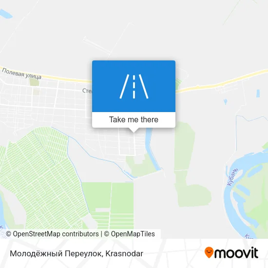 Молодёжный Переулок map