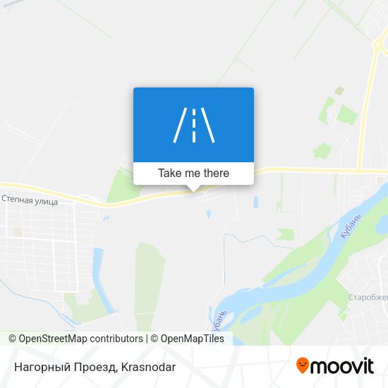 Нагорный Проезд map