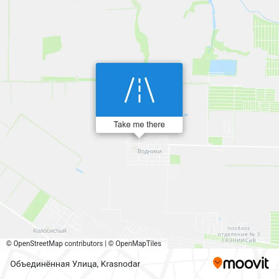 Объединённая Улица map
