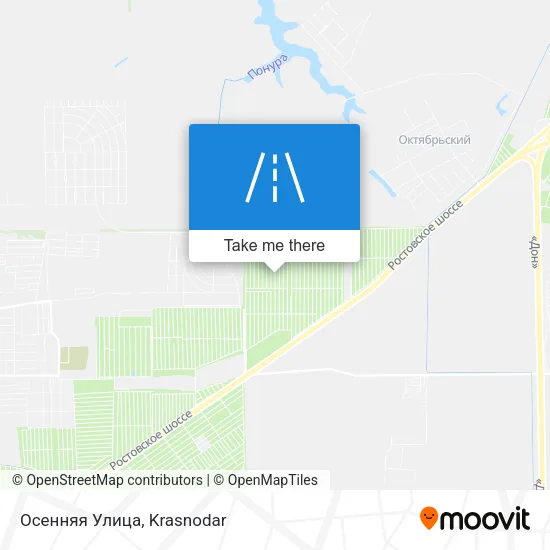 Осенняя Улица map