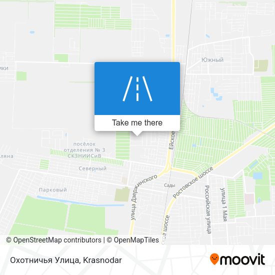 Охотничья Улица map
