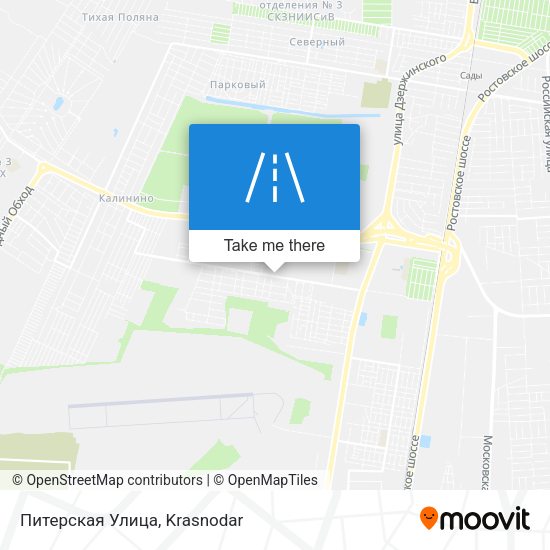 Питерская Улица map