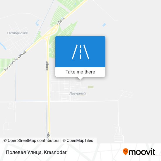 Полевая Улица map