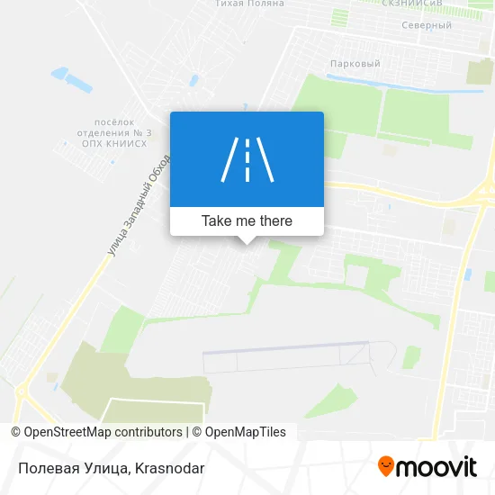 Полевая Улица map