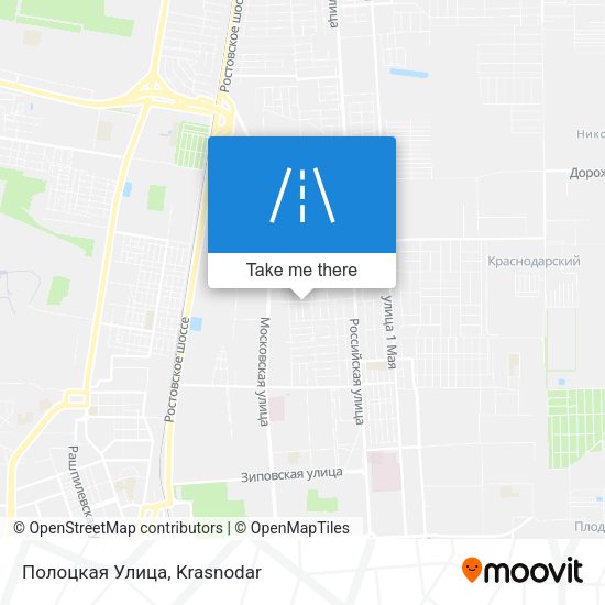 Полоцкая Улица map
