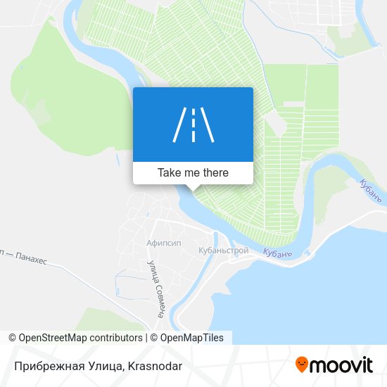 Прибрежная Улица map