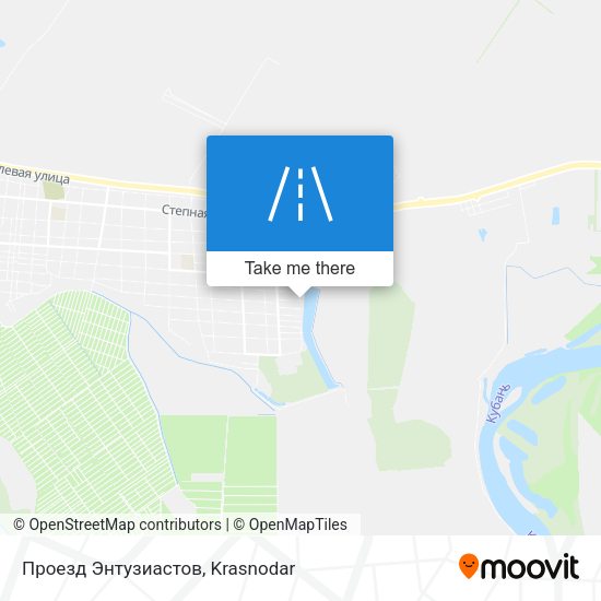 Проезд Энтузиастов map