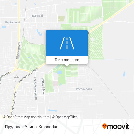 Прудовая Улица map