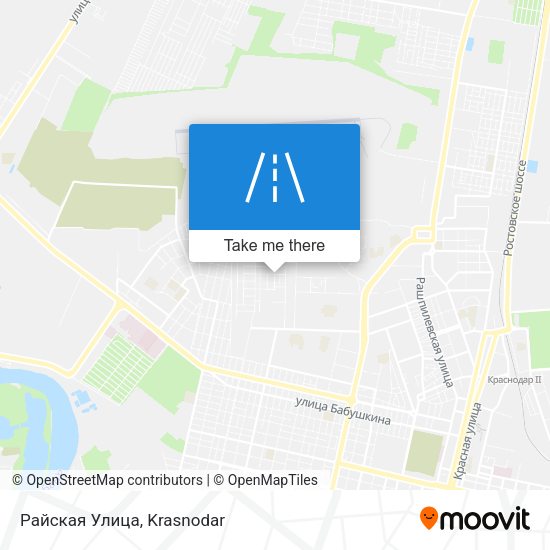 Райская Улица map