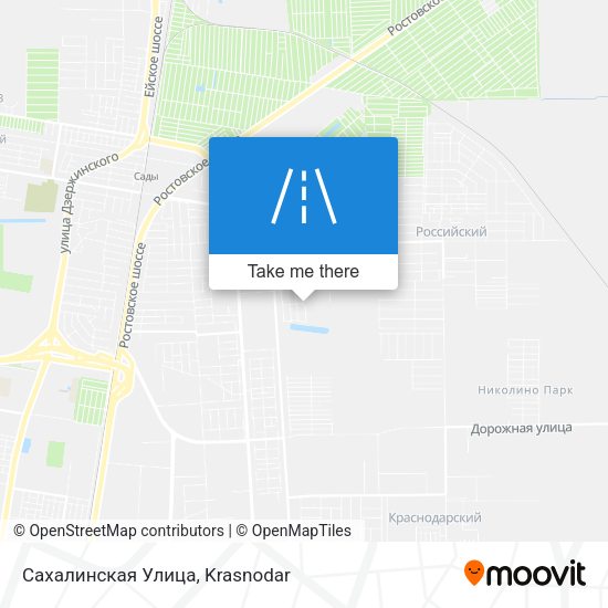 Сахалинская Улица map