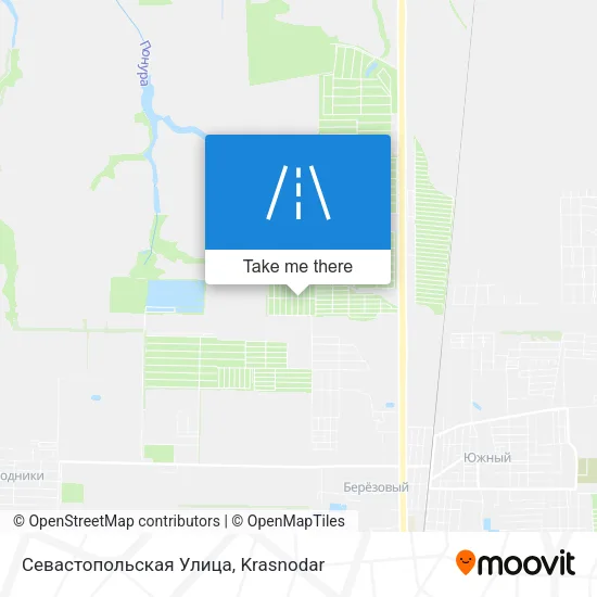 Севастопольская Улица map