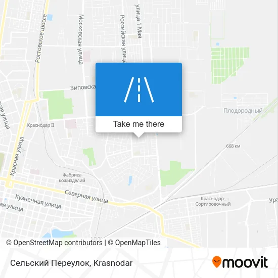 Сельский Переулок map
