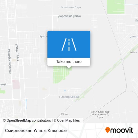 Смирновская Улица map