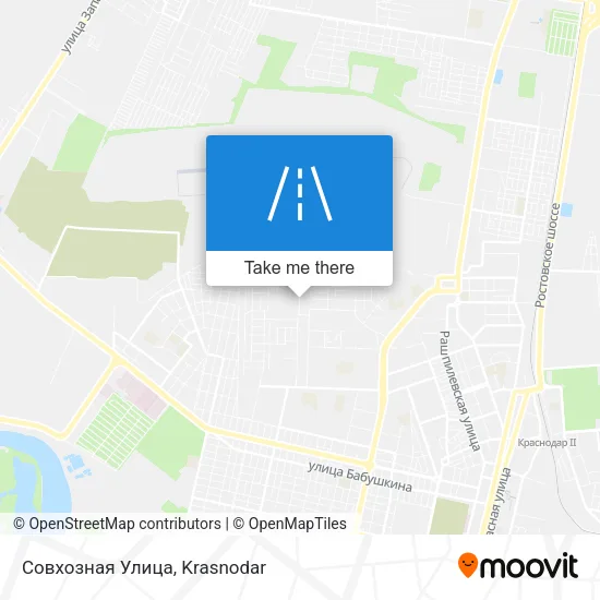 Совхозная Улица map