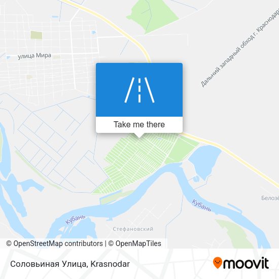 Соловьиная Улица map