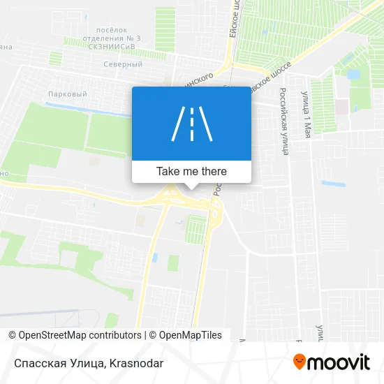 Спасская Улица map