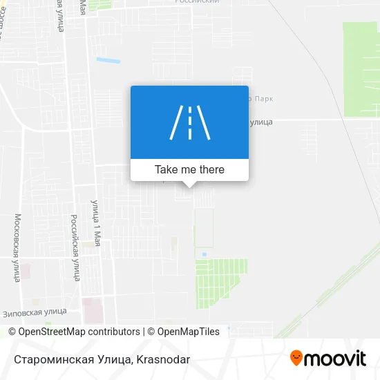Староминская Улица map