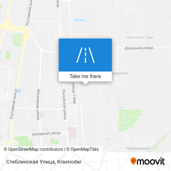 Стеблинская Улица map