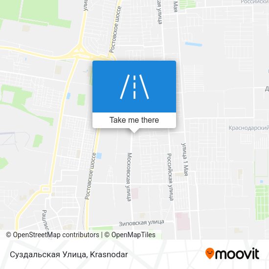 Суздальская Улица map
