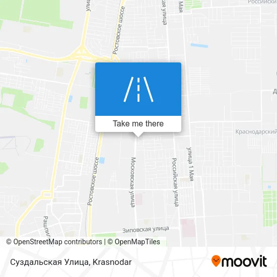 Суздальская Улица map