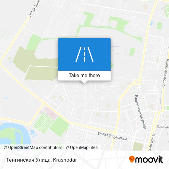 Тенгинская Улица map
