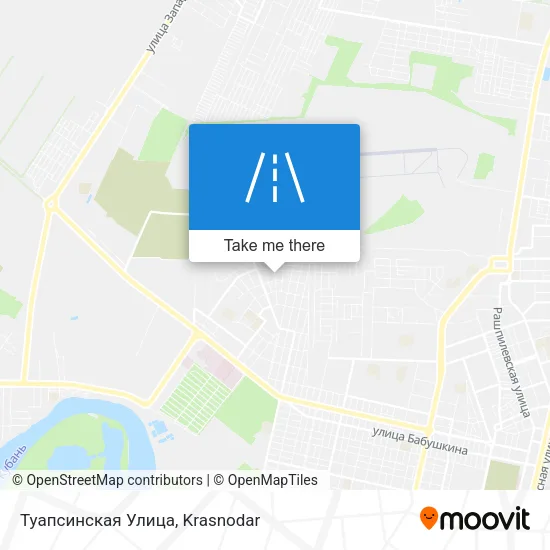 Туапсинская Улица map